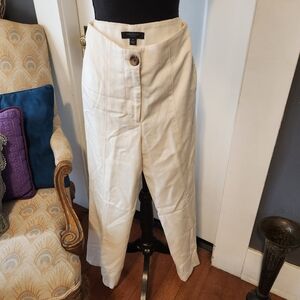 Ann Taylor Petite Cream Pants